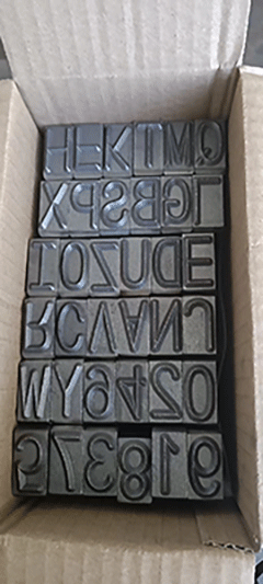 Alphabet Stamping