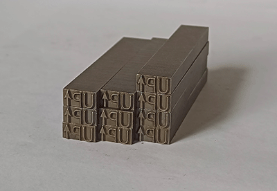 Custom Handheld Steel Stamp